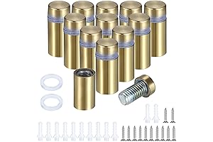 Sumnacon Brass Standoffs: The Perfect Choice for a Sturdy and Stylish Display