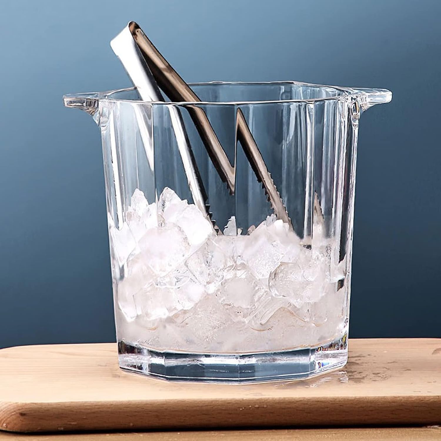 ⭐️クリスタルガラス アイスバケットワインクーラー⭐️ Amazon | アイスペール 1.6l アイスバケツ クリスタルガラス クリア