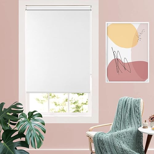 Miniatura 16 de Persianas enrollables opacas para ventanas y dormitorios, oscurecimiento de la habitación, impermeables, con aislamiento térmico, para ventana