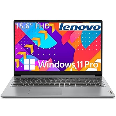 Lenovo Laptop Computers for Home Business Student Study, 15.6" FHD, Intel Processor, 32GB DDR4 RAM, 1TB PCIe SSD, WiFi 6, Bluetooth 5.2, Type-C, Webcam, Numeric Keypad, Cloud Grey, Windows 11 Pro