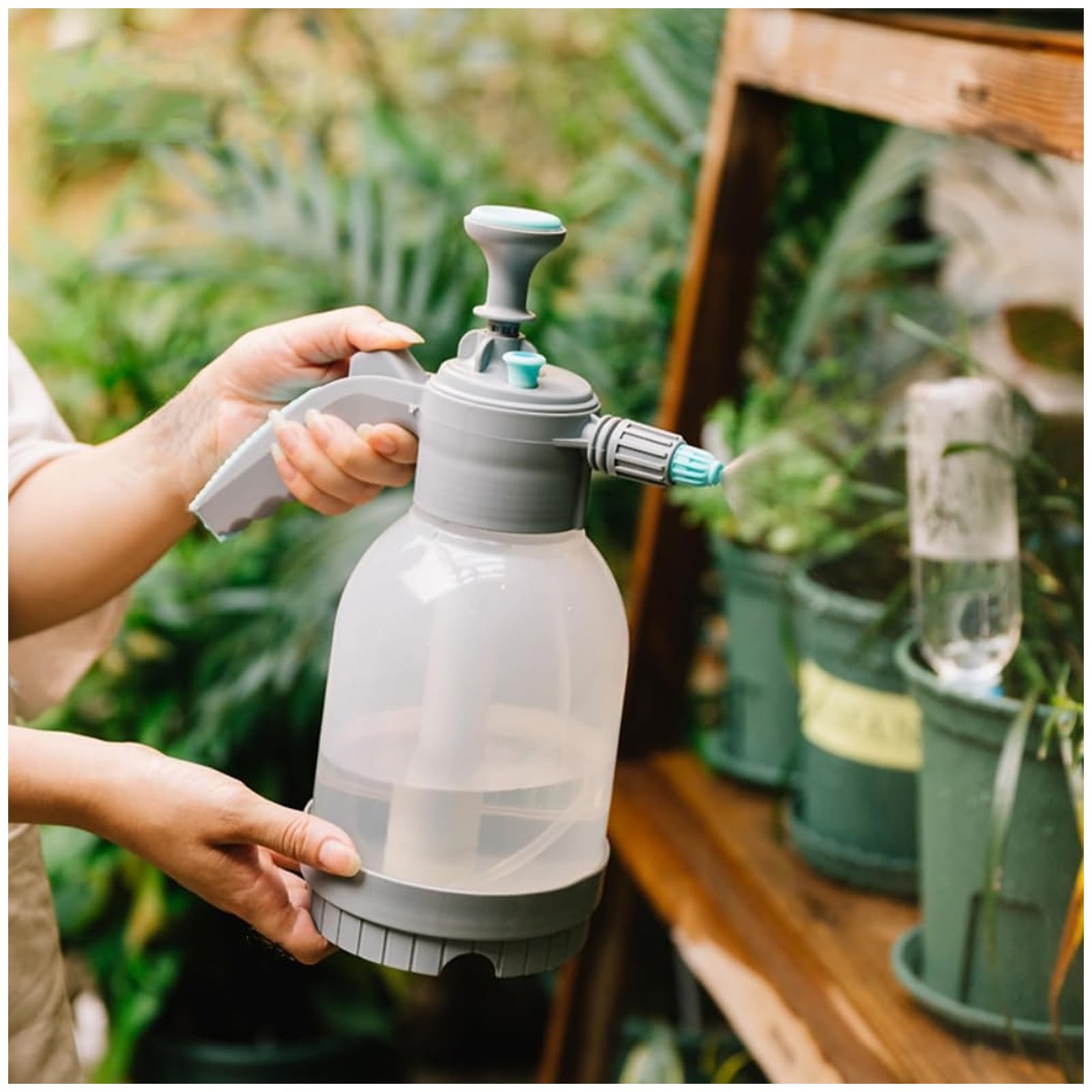 Amazon.co.jp: 蓄圧式スプレー 2L 蓄圧式噴霧器 蓄圧式洗車