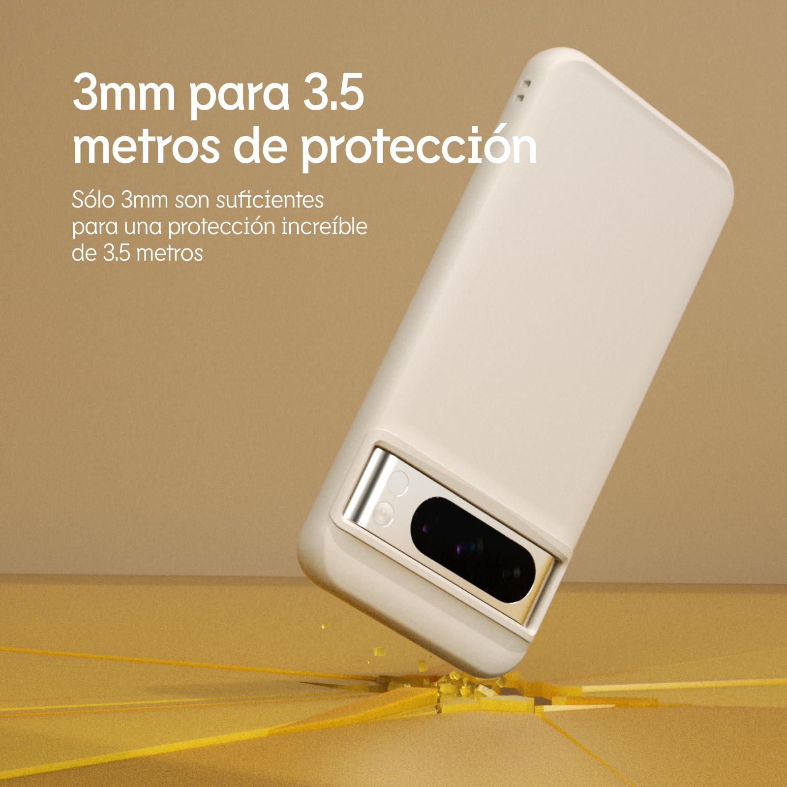 RhinoShield Funda SolidSuit Apta para MagSafe e Pixel 8