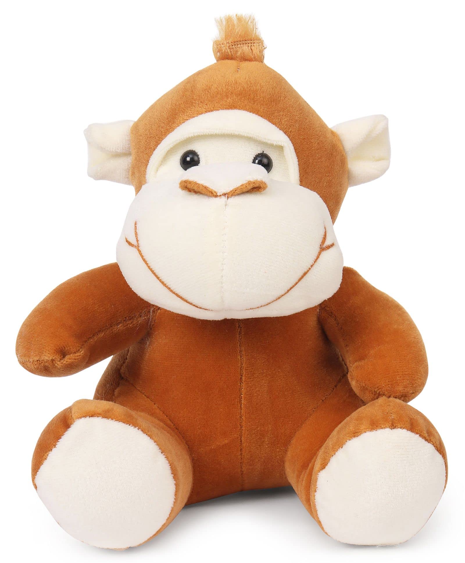 Frantic Ultra Soft Stuffed Lovable Spongy Hugable Non-Toxic Fabric Cute Perfect Teddy Bear for Special Birhtday/Anniversary/Valantine Day/Gift (Brown_CuteMonkey) (B09ZPNJHRM) Amazon Price History, Amazon Price Tracker