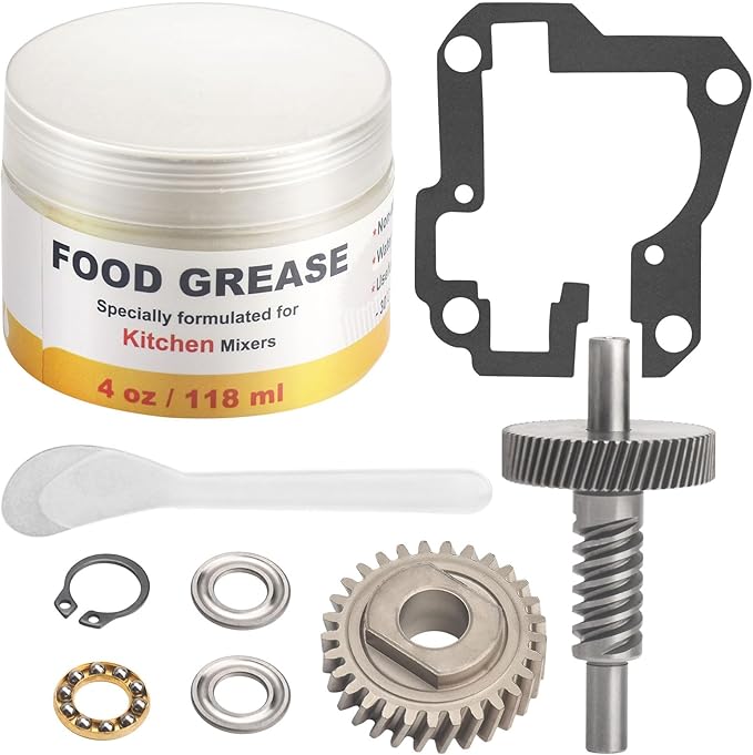 Haiouus 9706529 W11086780 Worm Gear 4oz Food Grade Grease kit Compatible With