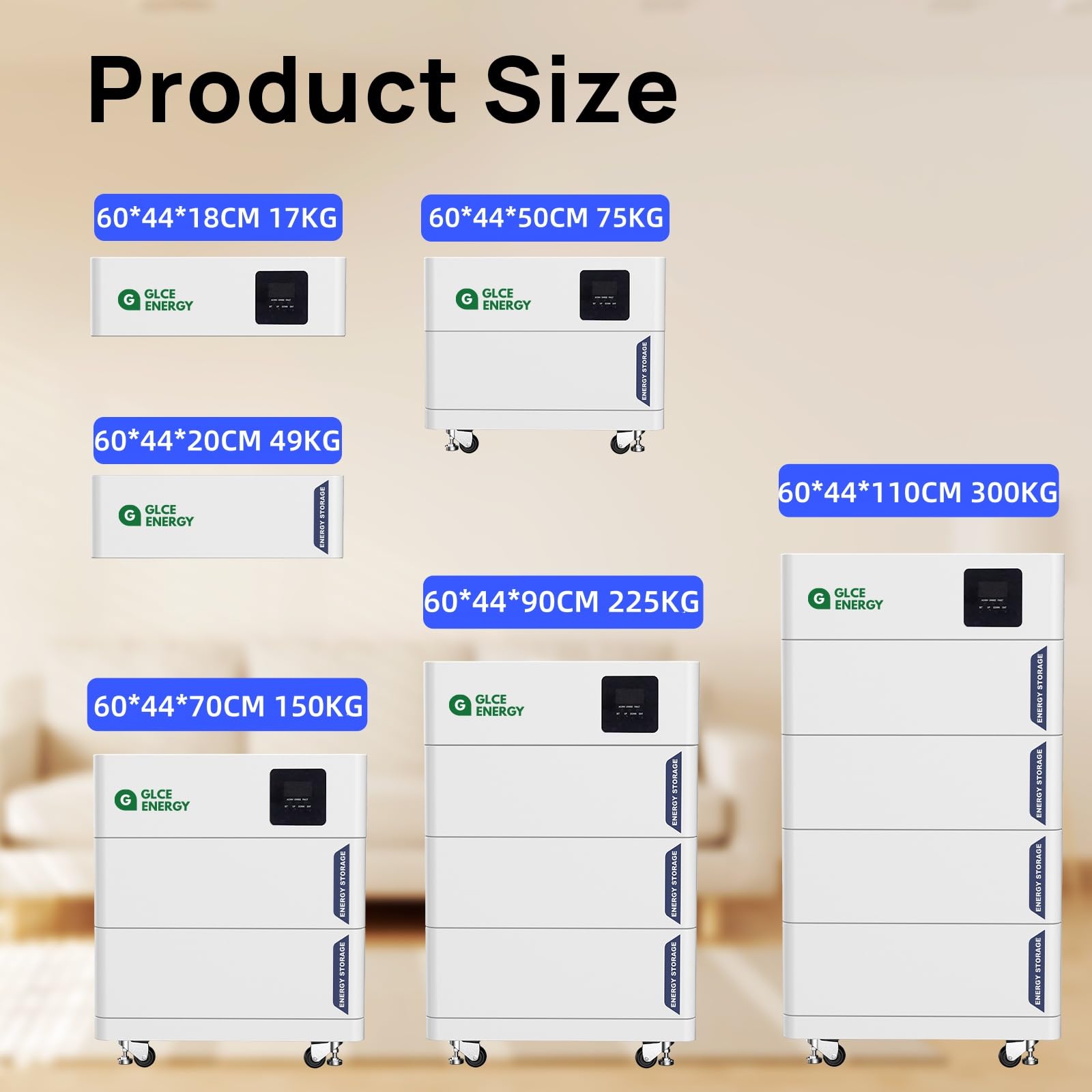 48V 100Ah LiFePO4 Lithiumakku, All-in-One 5,12 kWh Energiespeicher mit integriertem Smart BMS & Heim-Wechselrichter – Für Wohnmobil, Solaranlage & Haushaltsstromversorgung