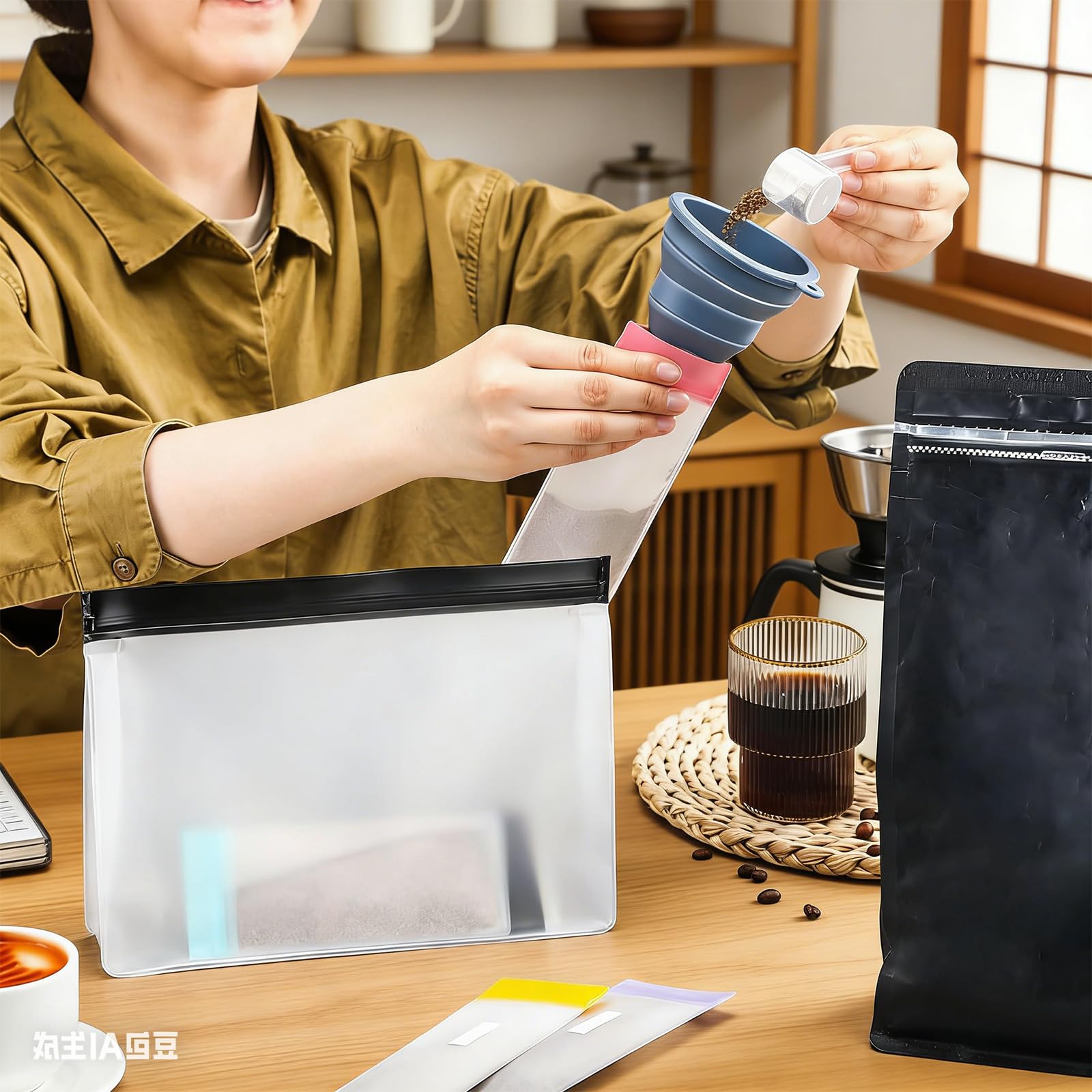 Accessoires pour shaker à protéines, sacs de rangement portables