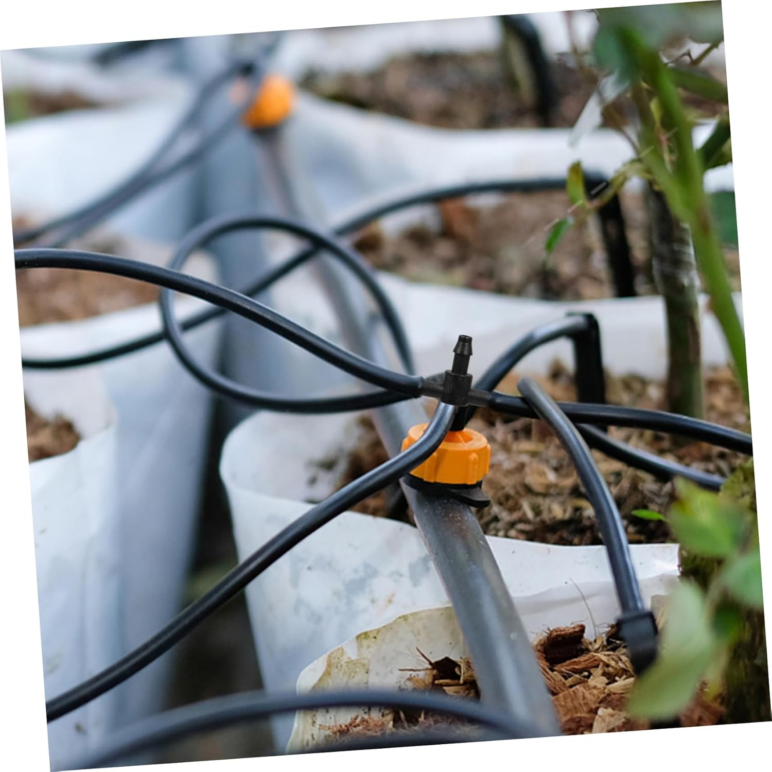 BESPORTBLE 1set Automatic Plant Watering Kit Versatile Drip Irrigation System for Indoor and Outdoor Gardens Efficient Water Saving Easy to Install Misting Nozzles and Drippers Tube