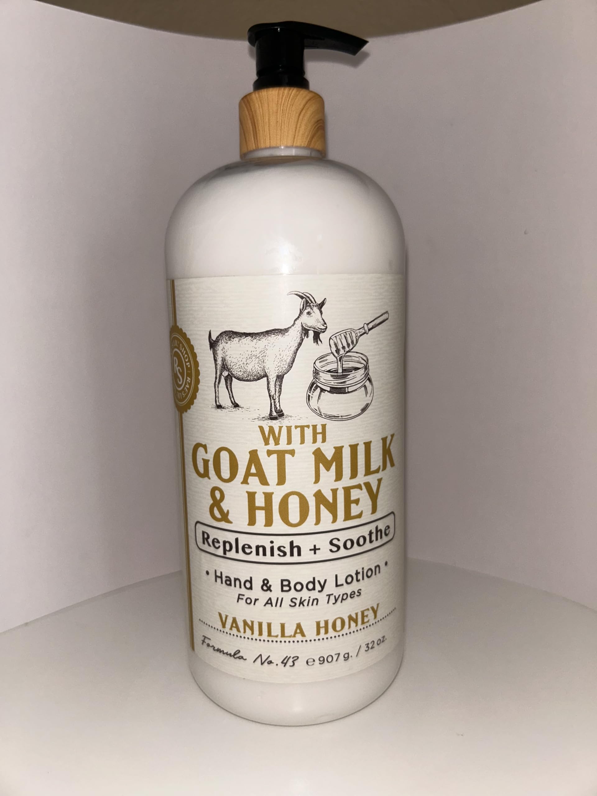 Amazon.com : Raes Lil Shop Goats Milk Hand & Body Lotion, Vanilla