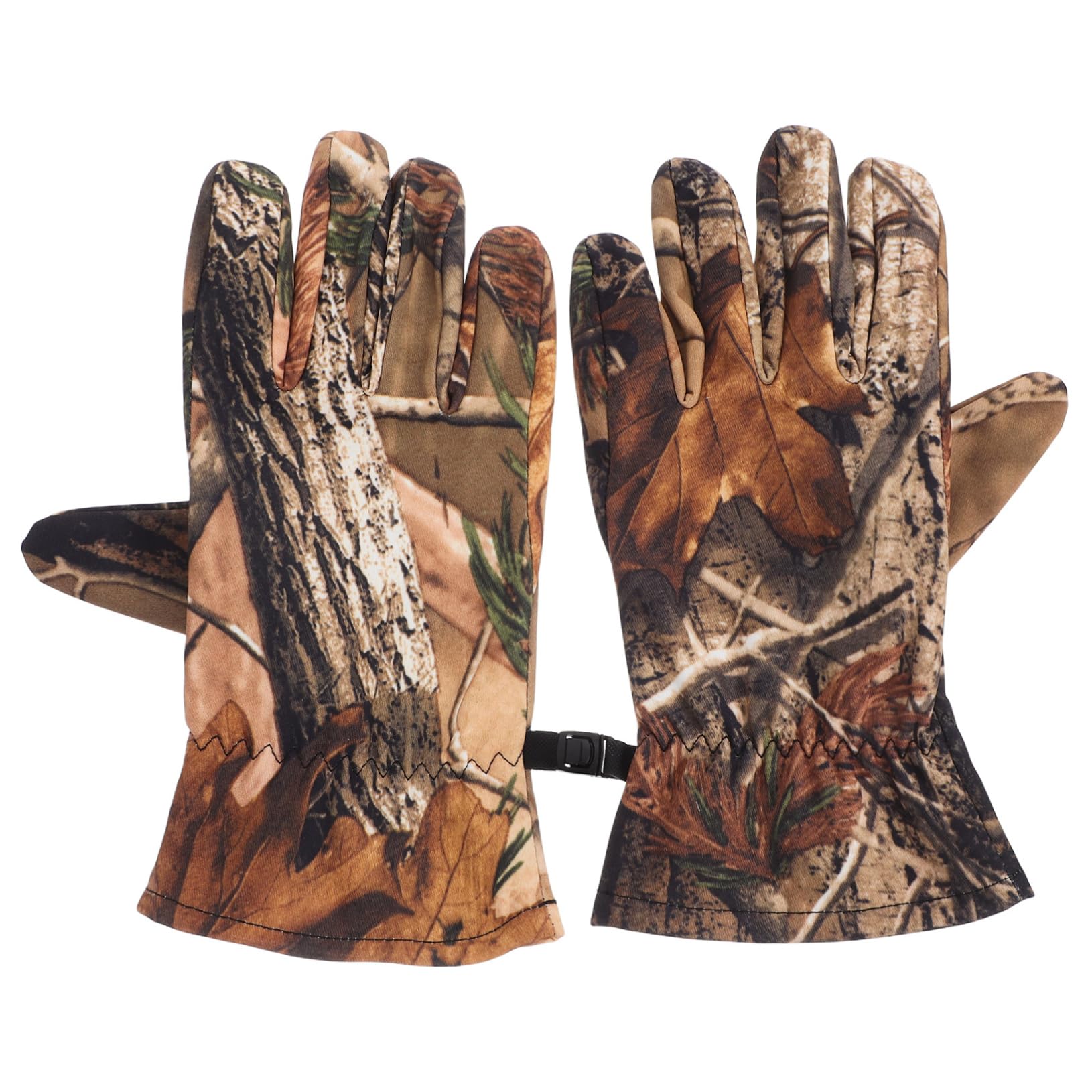 KOMBIUDA Men's Insulated Snowboard Gloves Waterproof Winter Hunting Gloves Fleece Lining for Cold Weather