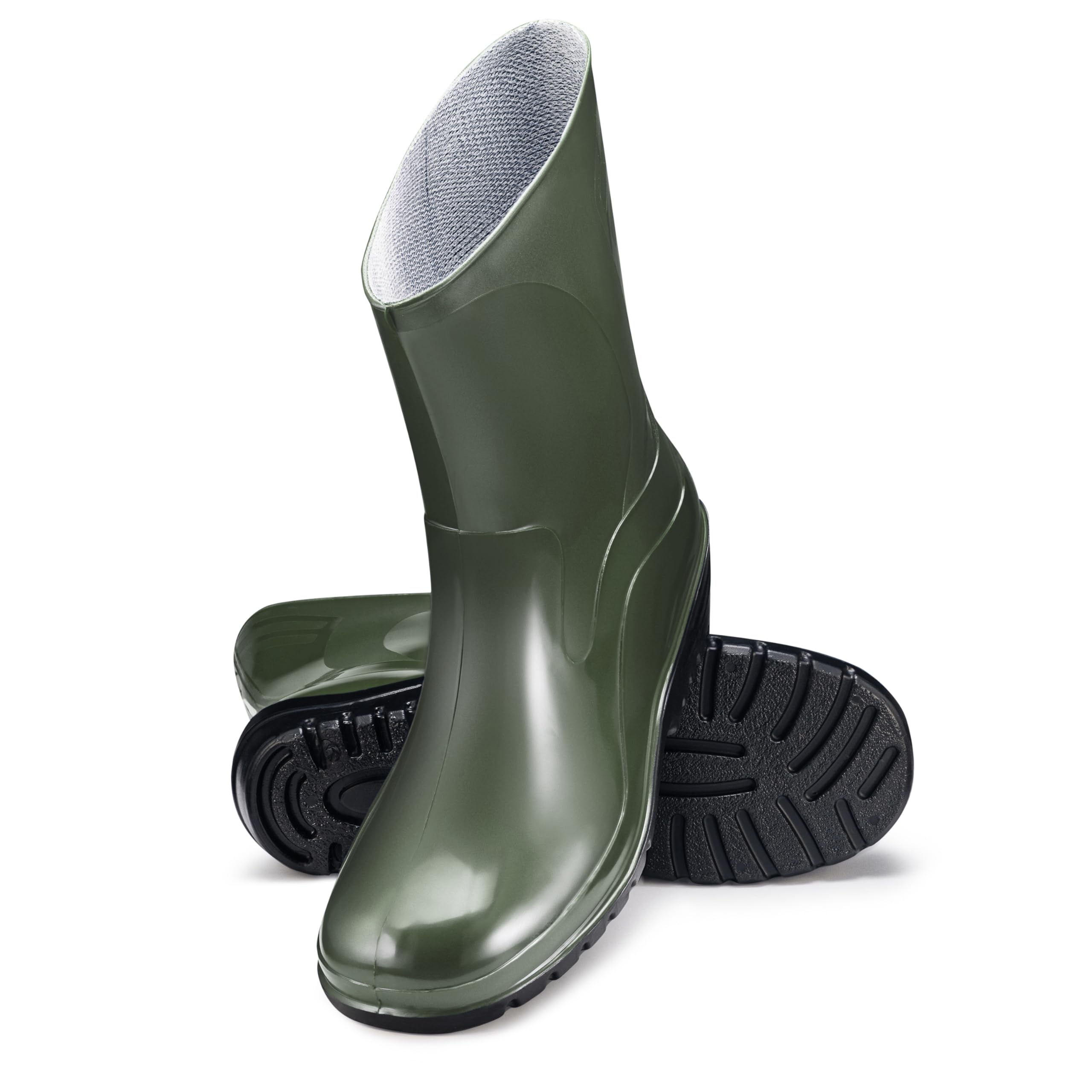 ESTRO Bottes en Caoutchouc Femme - Botte de Pluie Femme Bottine Pluie Chaussures Pluie Bottes Femmes K007