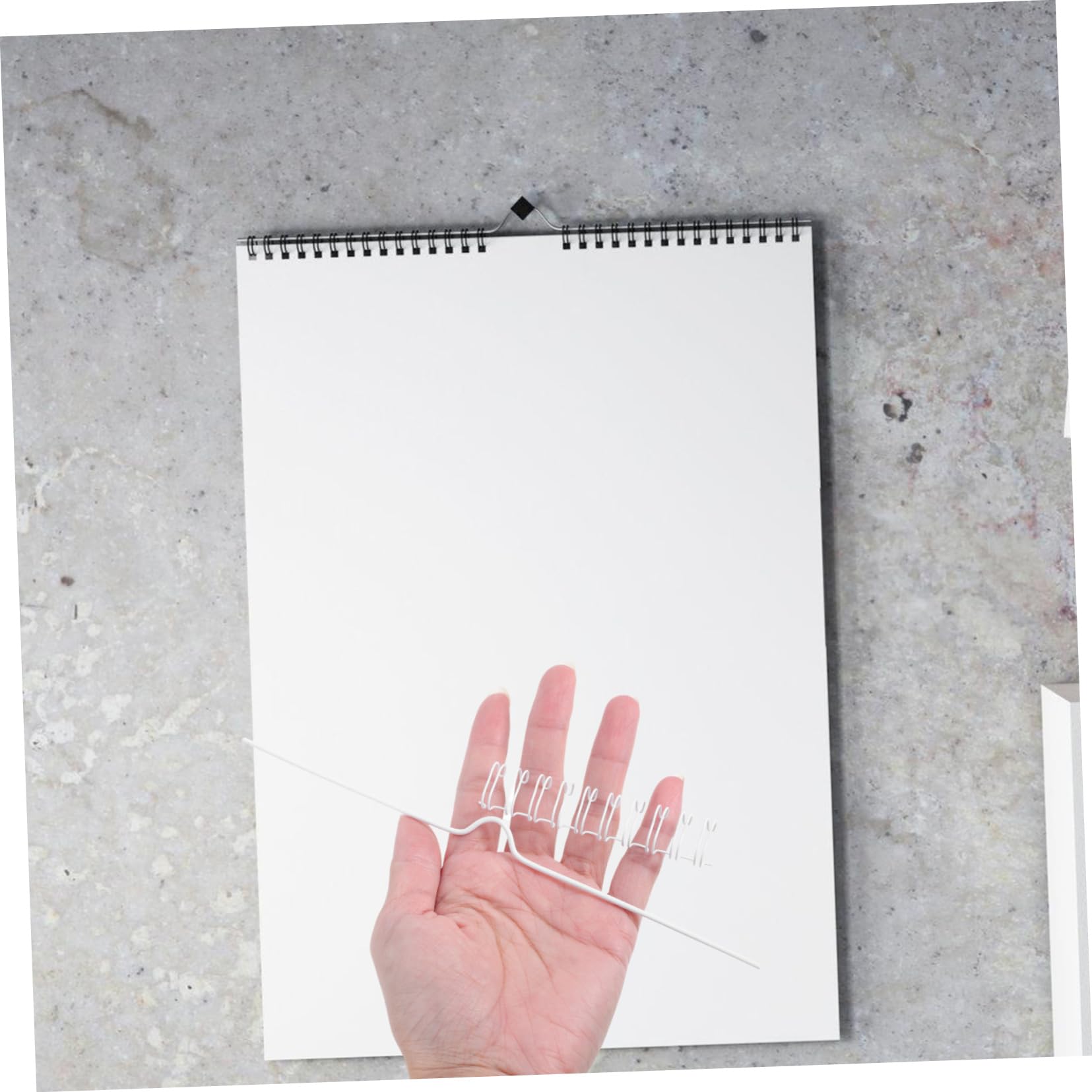 Drahtbinderücken für Kalender Spiralbindungen aus Metall Bindezubehör für Einfache Bindungen Sets für Büroartikel Drahtspiralen für Lose Bindungen