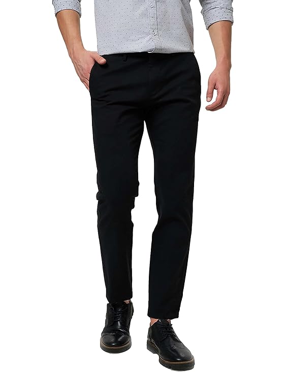 Buy BASICS Men's Casual Trousers (8907554222723_16BTR34399_30W x 32L