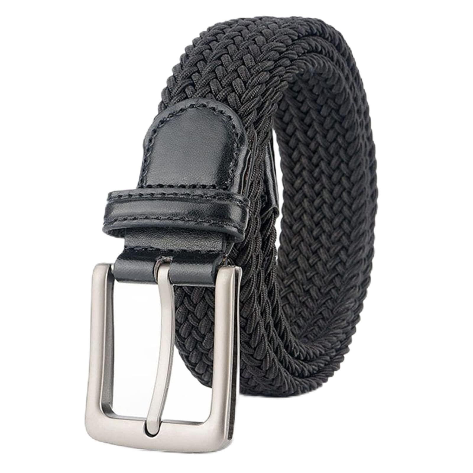 Elastischer Stretch-Gürtel for Herren, Taillengürtel aus Segeltuch mit Schnellverschluss-Schnalle,