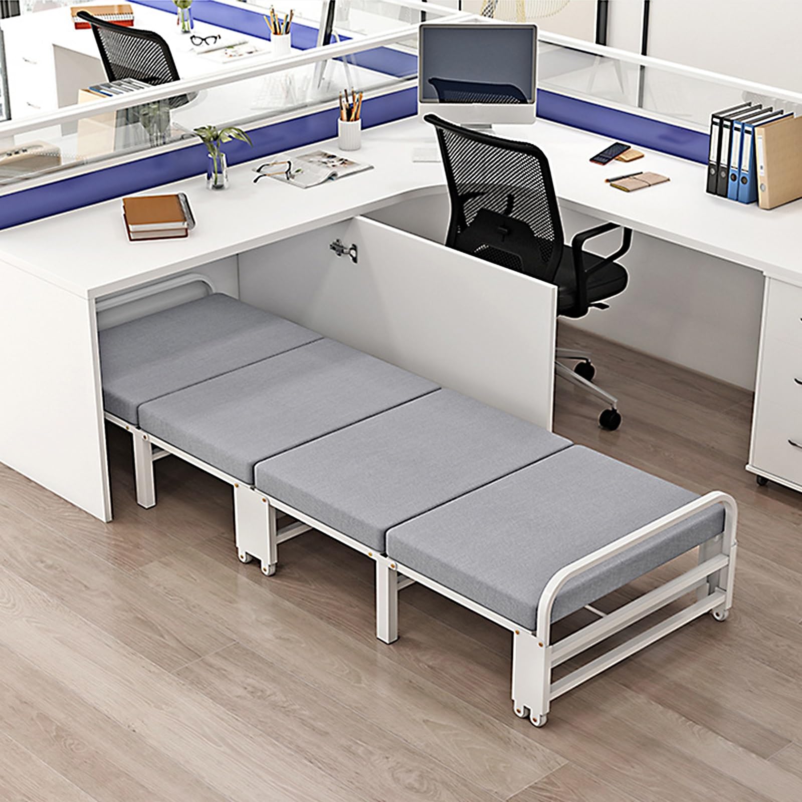 Amazon.co.jp: 折り畳みベッド シングル キャスター付き