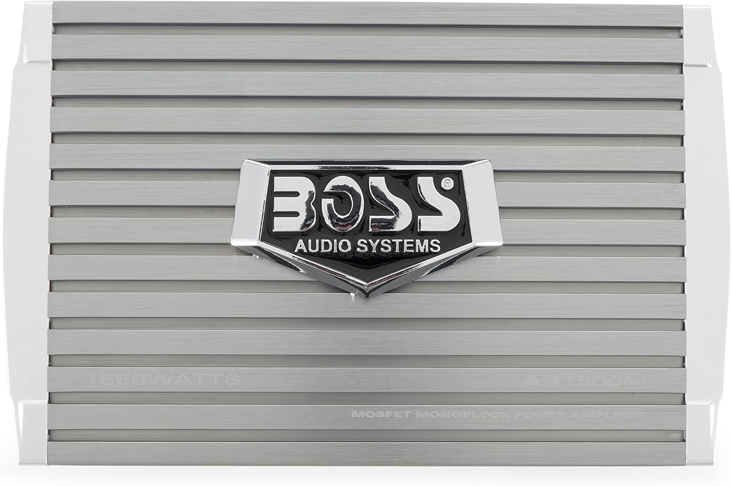 Boss Audio AR1500M 1500W Mono A/B MOSFET Power Car Amplifier + Remote (2 Pack)