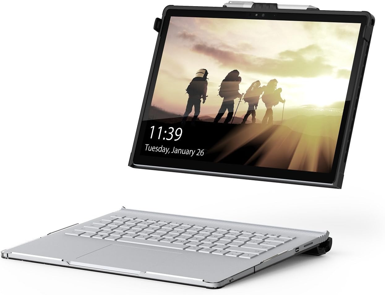 UAG Surface Book Feather-Light Rugged [Ice] Military Drop Tested Laptop Case
