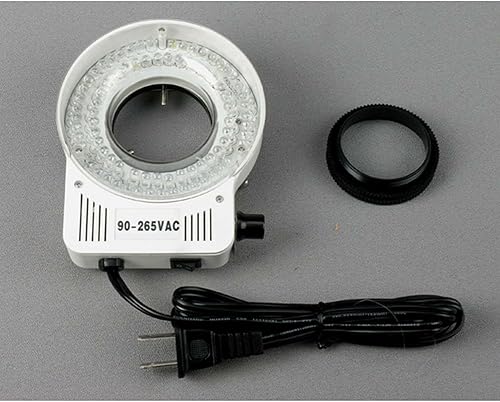 Miniatura 12 de AmScope SM-3T-54S-M Microscopio Digital Profesional Trinocular Estéreo Zoom, WH10x Oculares, Aumento 7X-45X, Objetivo de Zoom 0.7X-4.5X, Luz LED