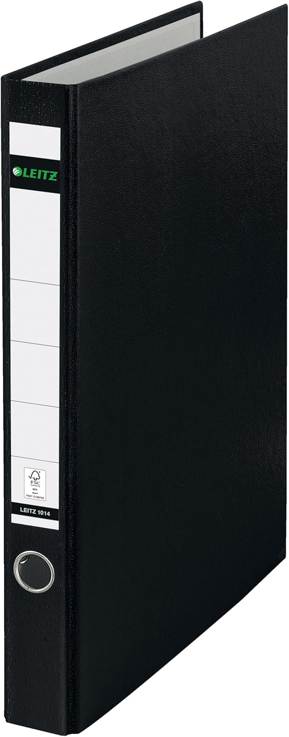 Leitz 10140025 Ring Binder A4 Polypropylene 2 Rings 35 mm Red