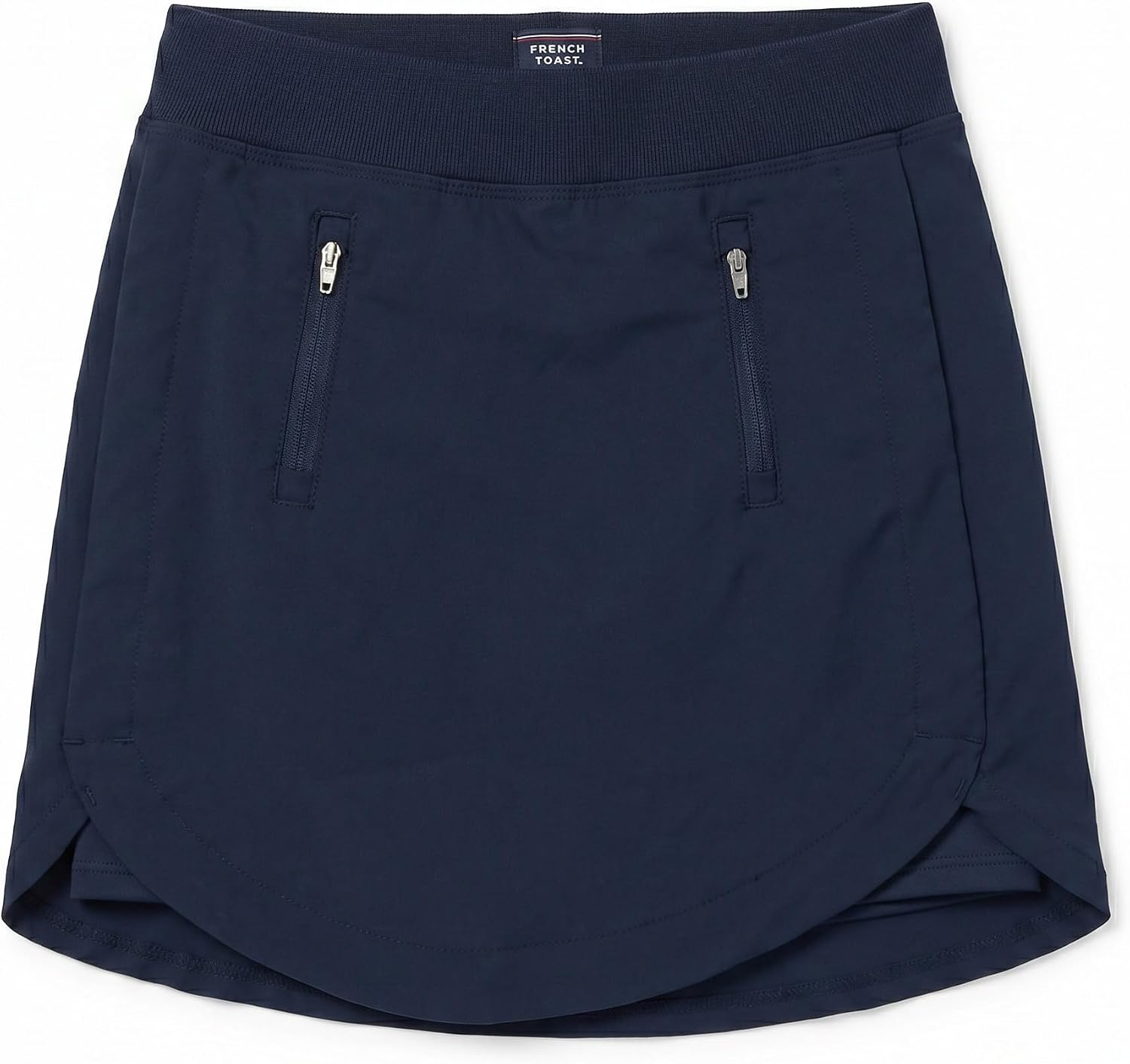 French Toast Girls Performance Scooter with Zip Pockets Uniform Skirt Skort