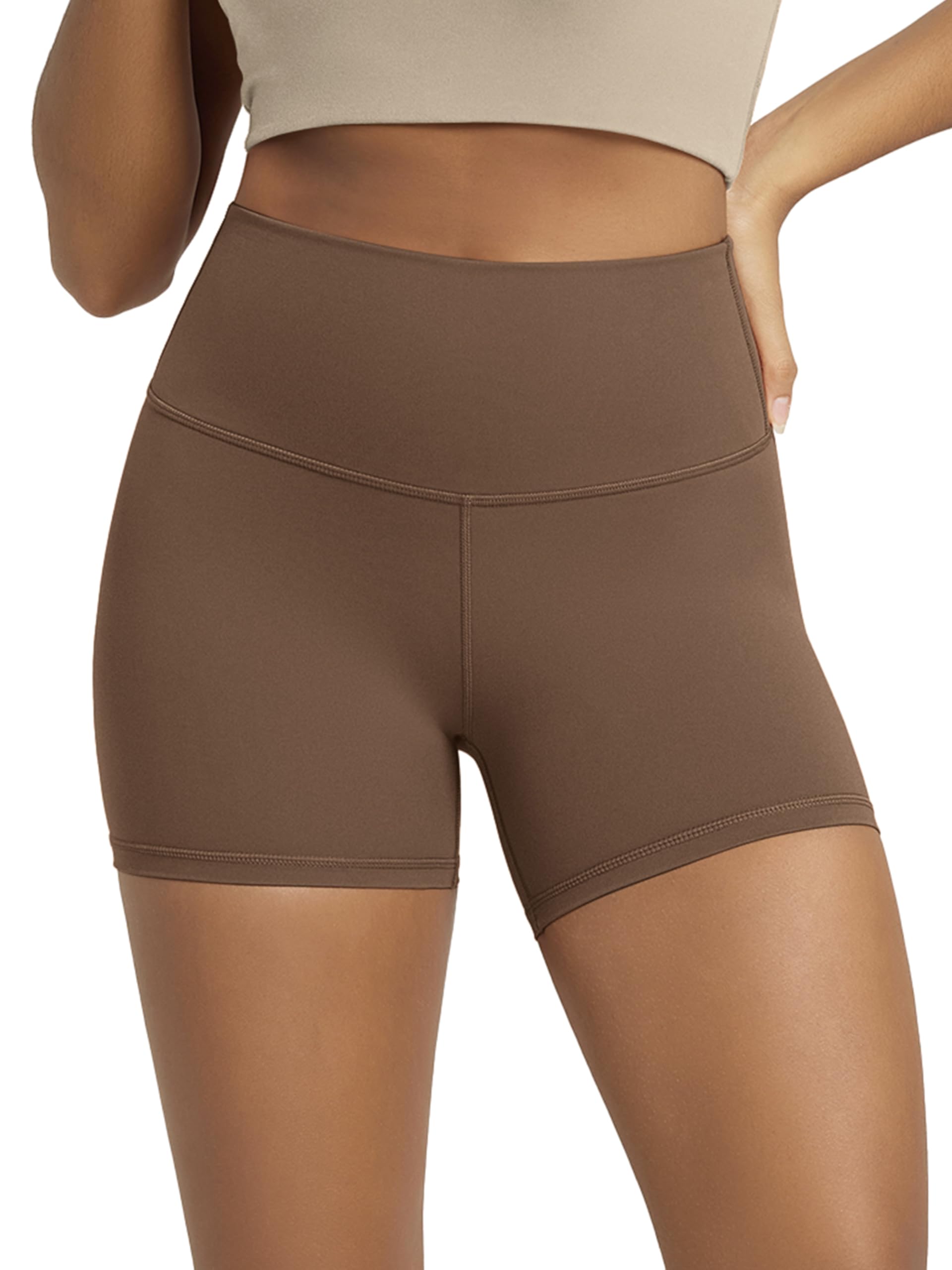 ododos Lounge Yoga Shorts for Women- 4" / 6" / 8" /10" High Waist Buttery Soft Biker Shorts-picture-10