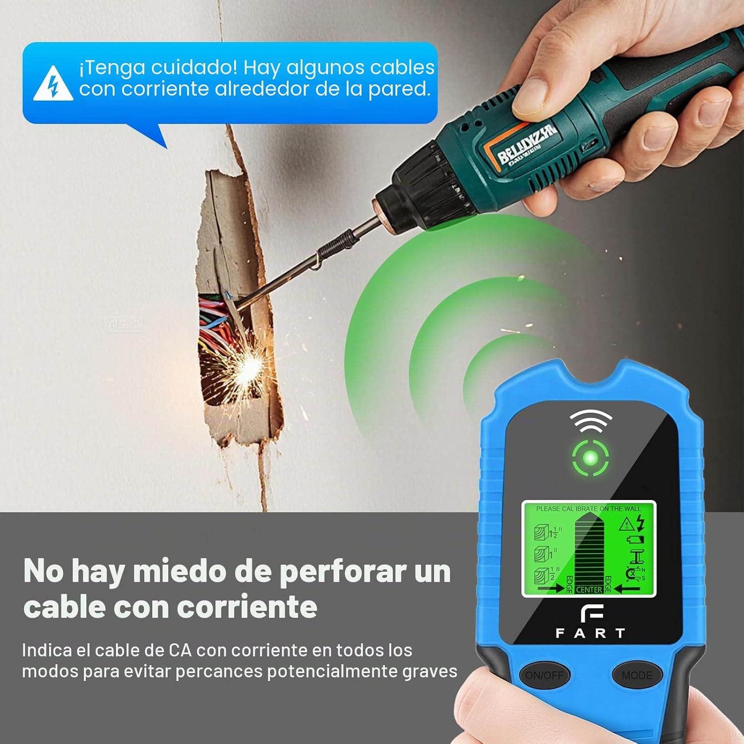 Aroeally T70 AC live wire detection