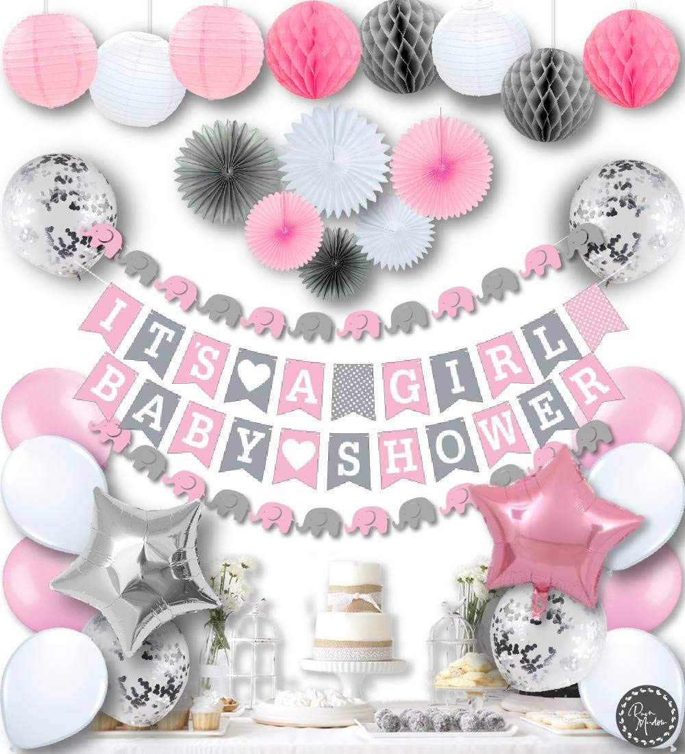 Decor ideas for baby shower girl