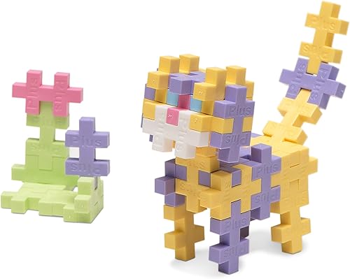 Miniatura 10 de PLUS PLUS - Tubo de juego abierto - Mezcla de arco iris de 240 piezas - Tallo de construcción  juguete de vapor, bloques de rompecabezas