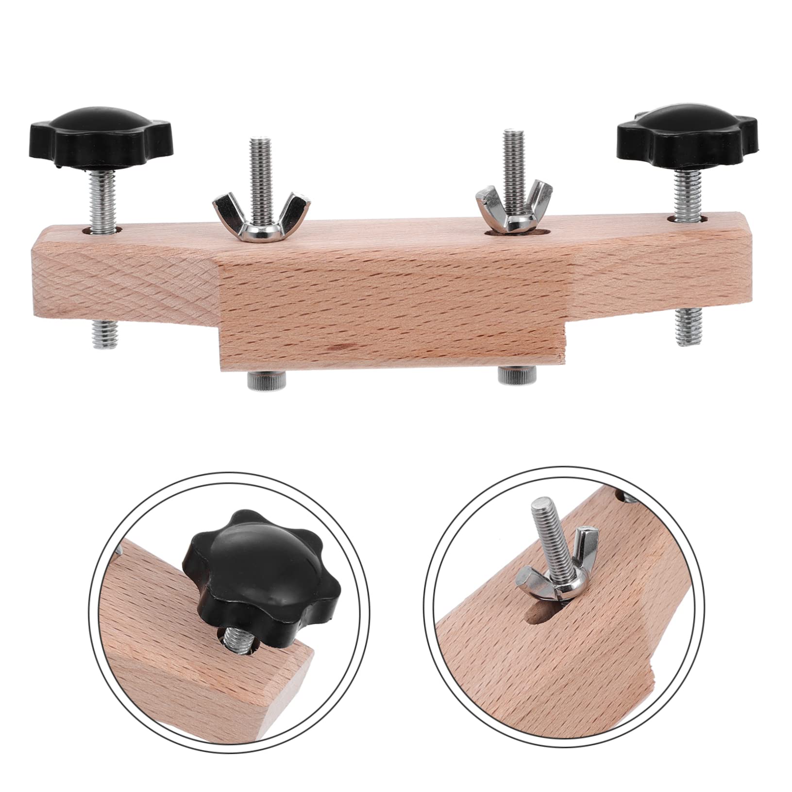 Toyvian 3 Zestawy Klips Do Mostka Gitarowego Produkt Do Naprawy Gitary Akustycznej Oprawa Lutnicza Zacisk Mostka Gitara Oprawa Gitary Lutniczej Akcesoria Pielęgnacyjne Opieka Metal Chwyt