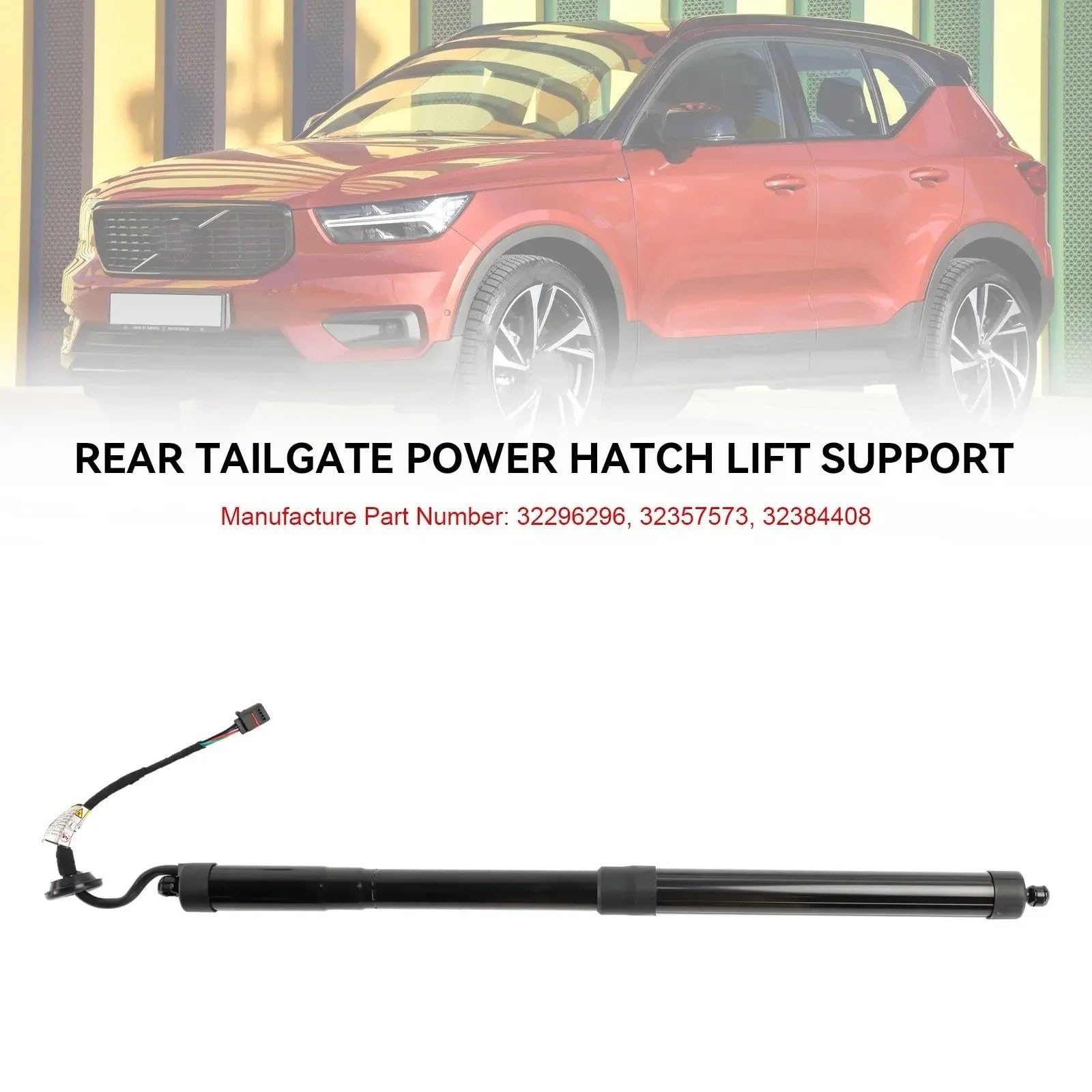 Columna Amortiguador 1 Uds. Soporte De Puerta Trasera Izquierda/derecha 32296296 32296297 Para Volvo Para XC40 2018 2019 2020 2021 2022 2023(Derecha)