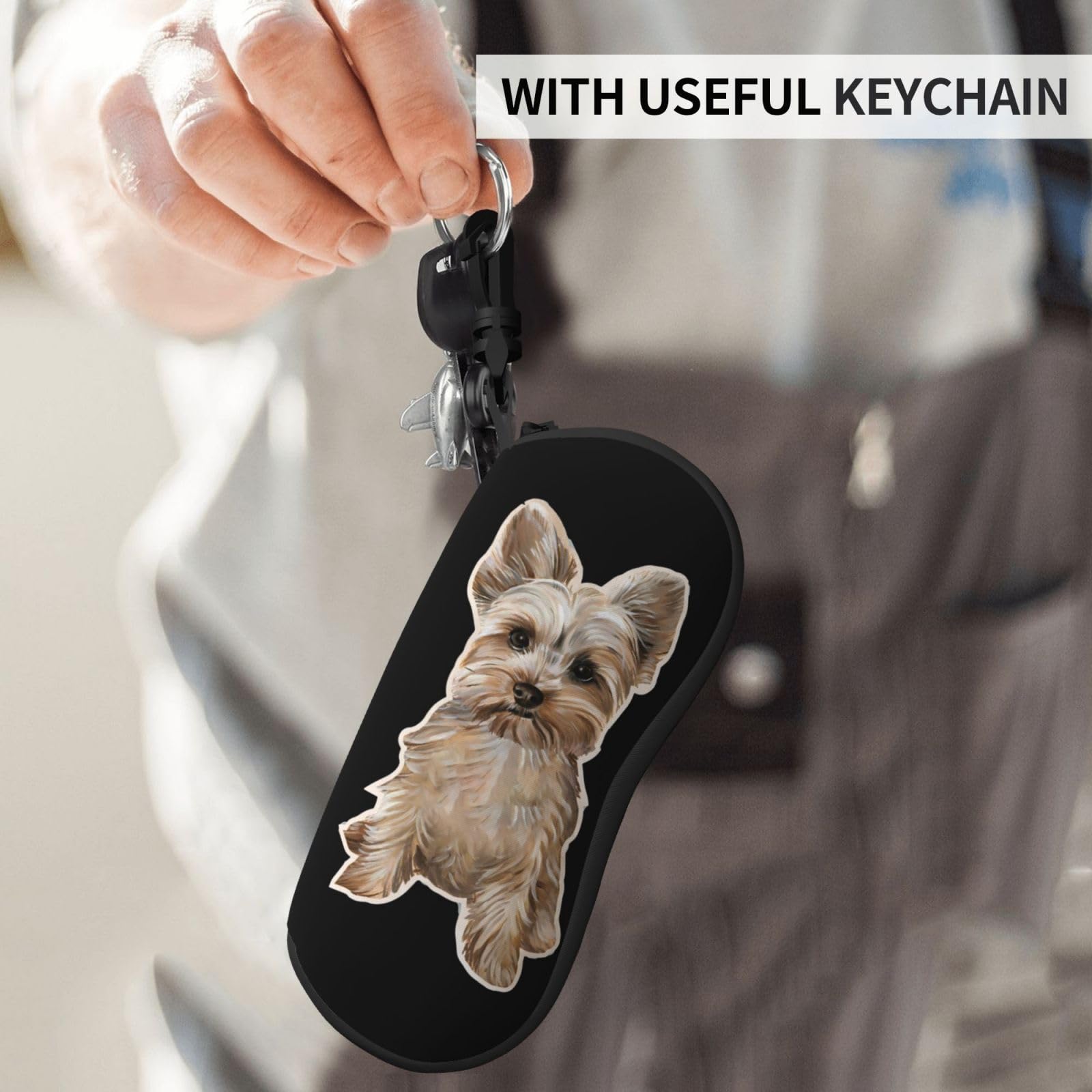 Amazon.co.jp: ヨークシャー・テリア ヨーキー 犬柄 眼鏡ケース