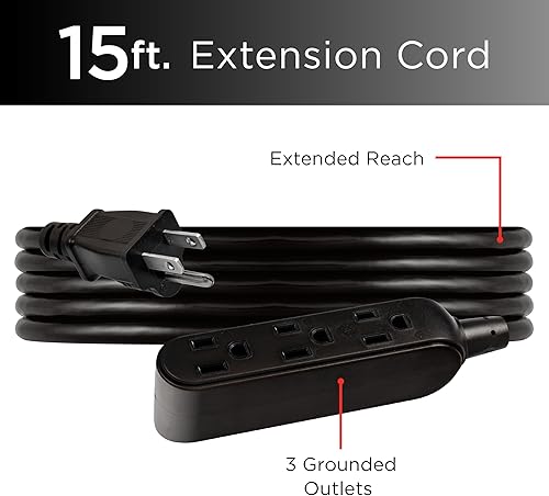 Miniatura 25 de UltraPro - Cable de extensión Naranja,Negro -,Blanco