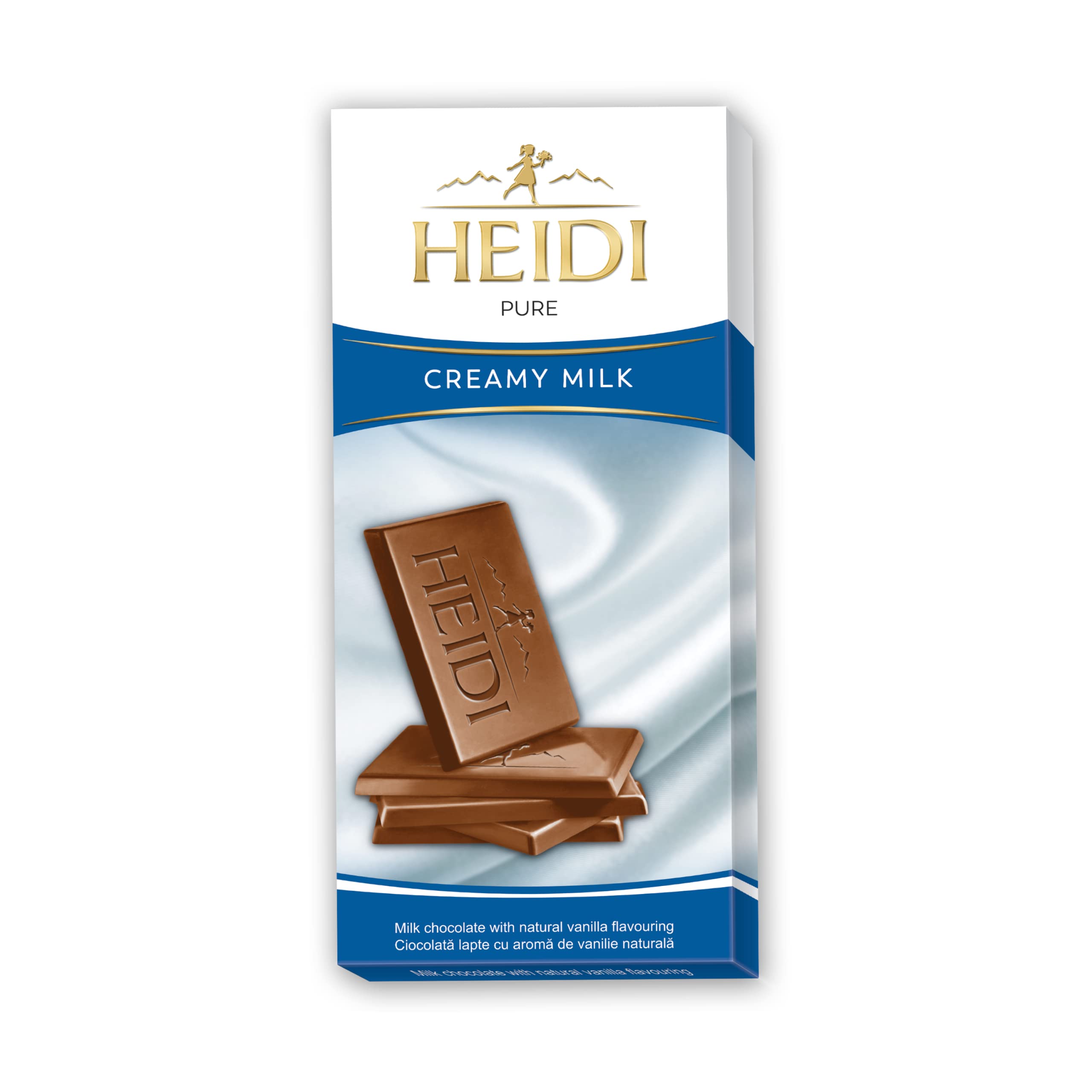 Heidi Rich Pure Creamy Milk Vanilla Chocolate 80 grams| 100% Veg | Imported | Switzerland (B0831BTVL2) Amazon Price History, Amazon Price Tracker