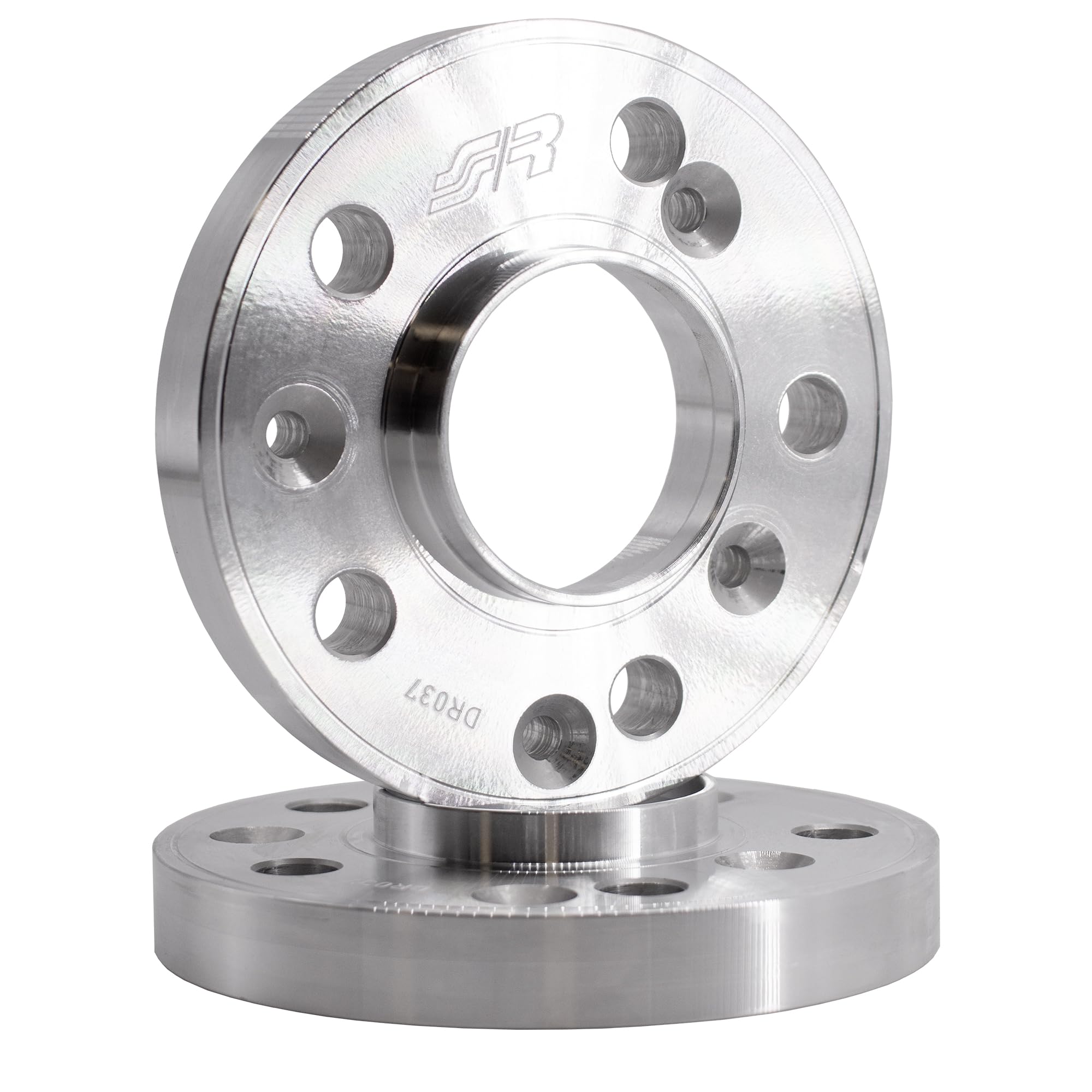 Simoni Racing DR037 Kit 2 entretoises 20 mm 5x112 moyeu 66,6, Acier