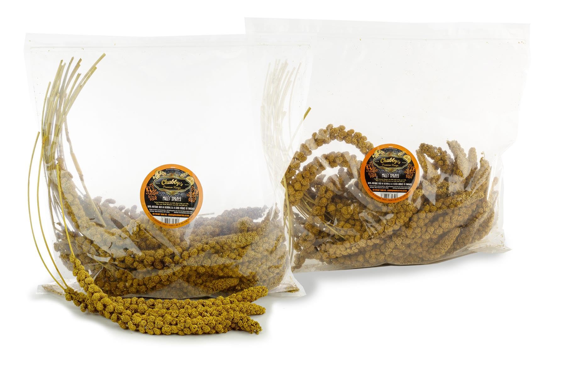 2Kg Chubby Millet Spray for Birds - Bird Treats for All Species of Caged and Wild Birds