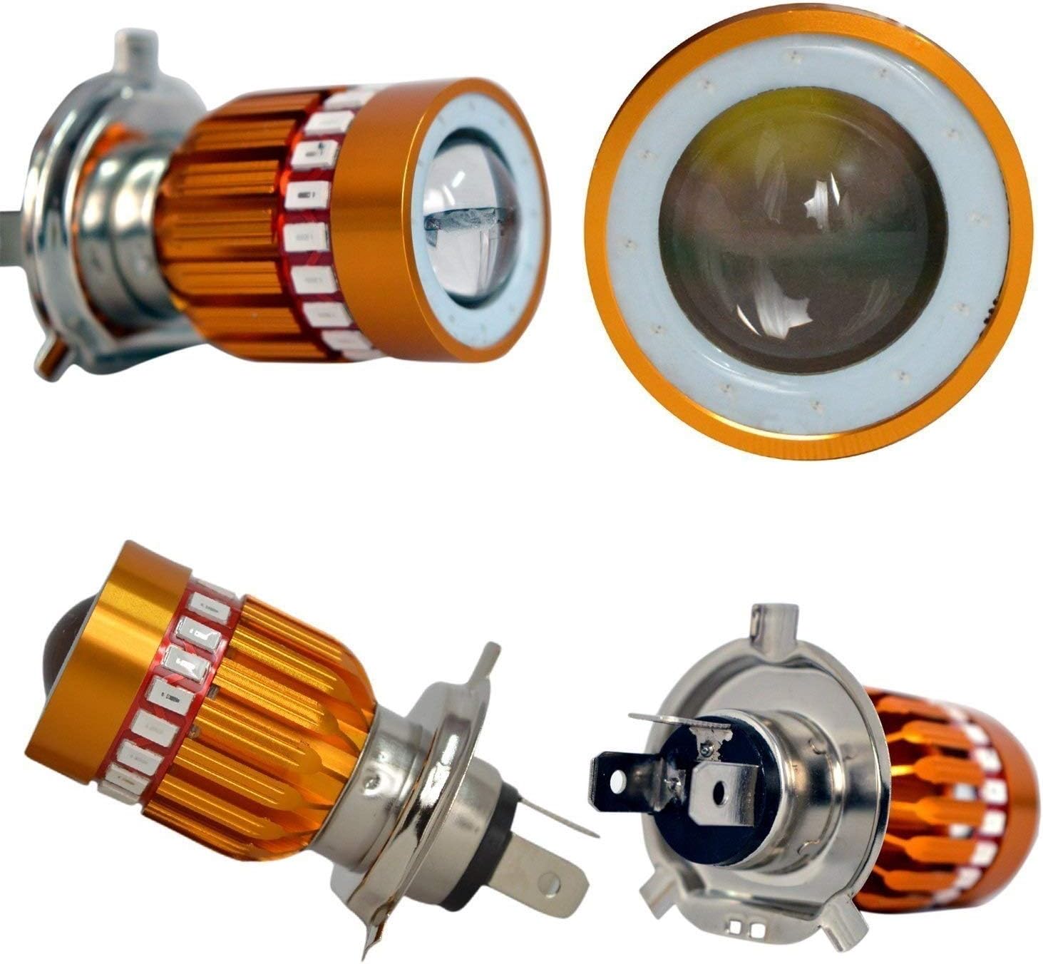 BLP H4 Led Headlight Bulb for All Bikes and Scooty