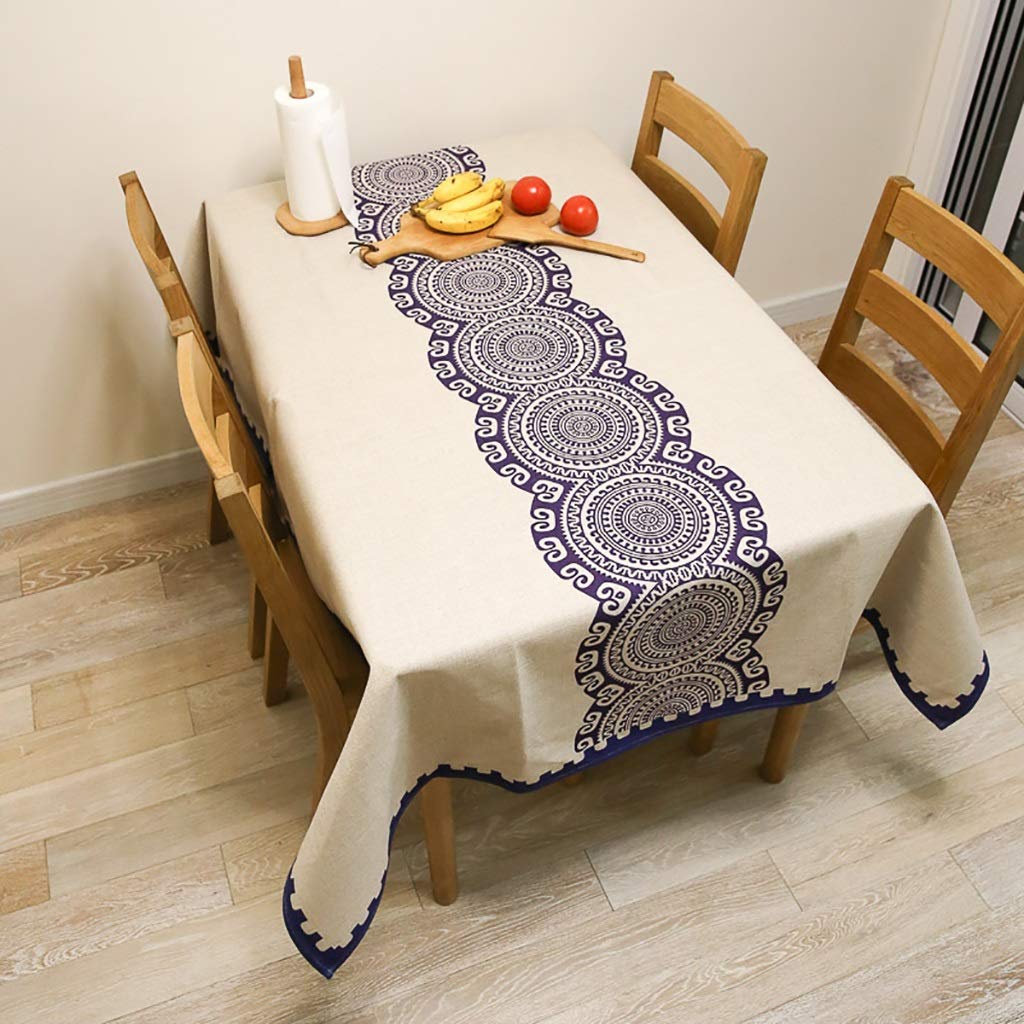 Nappe anti-brûlure protège table basse rectangle des marques de chaleur