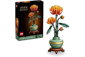LEGO Icons Chrysanthemum Flower Decor: Serenity and Beauty for Adults