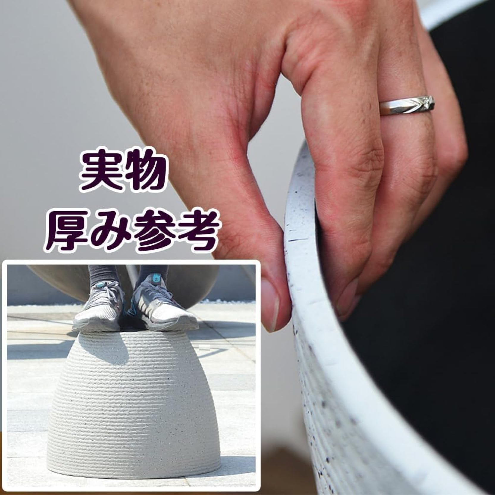 Amazon.co.jp: プランター 大型 おしゃれ 受け皿付き 植木鉢 大型 軽量