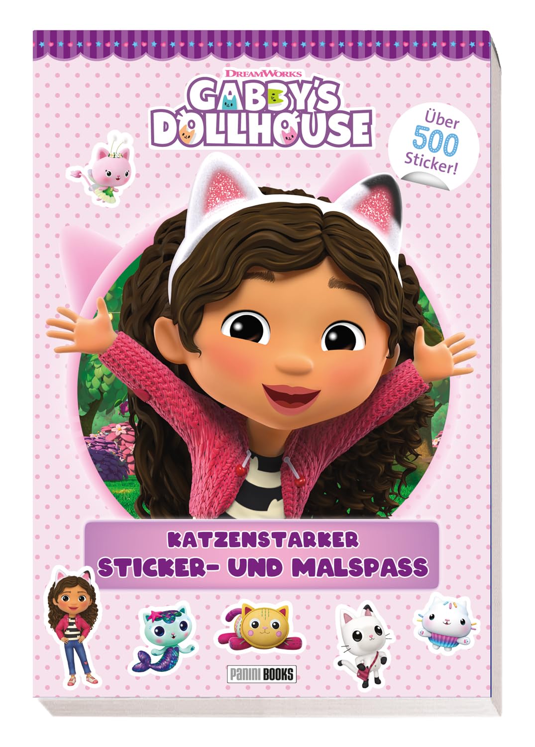 Gabby's Dollhouse: Katzenstarker Sticker- und Malspaß: Über 500 Sticker!