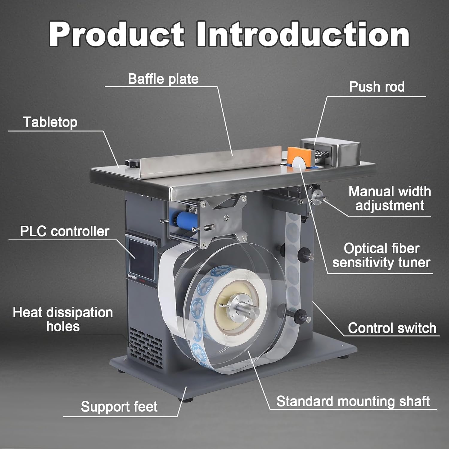 Etichettatrice automatica ad angolo retto con controllo PLC e tecnologia sensibile alla luce per un imballaggio efficiente in magazzino e produzione