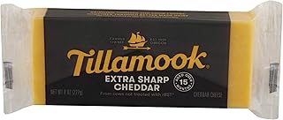 Tillamook Extra Sharp Cheddar Cheese, 8 oz (Packaging May Vary)