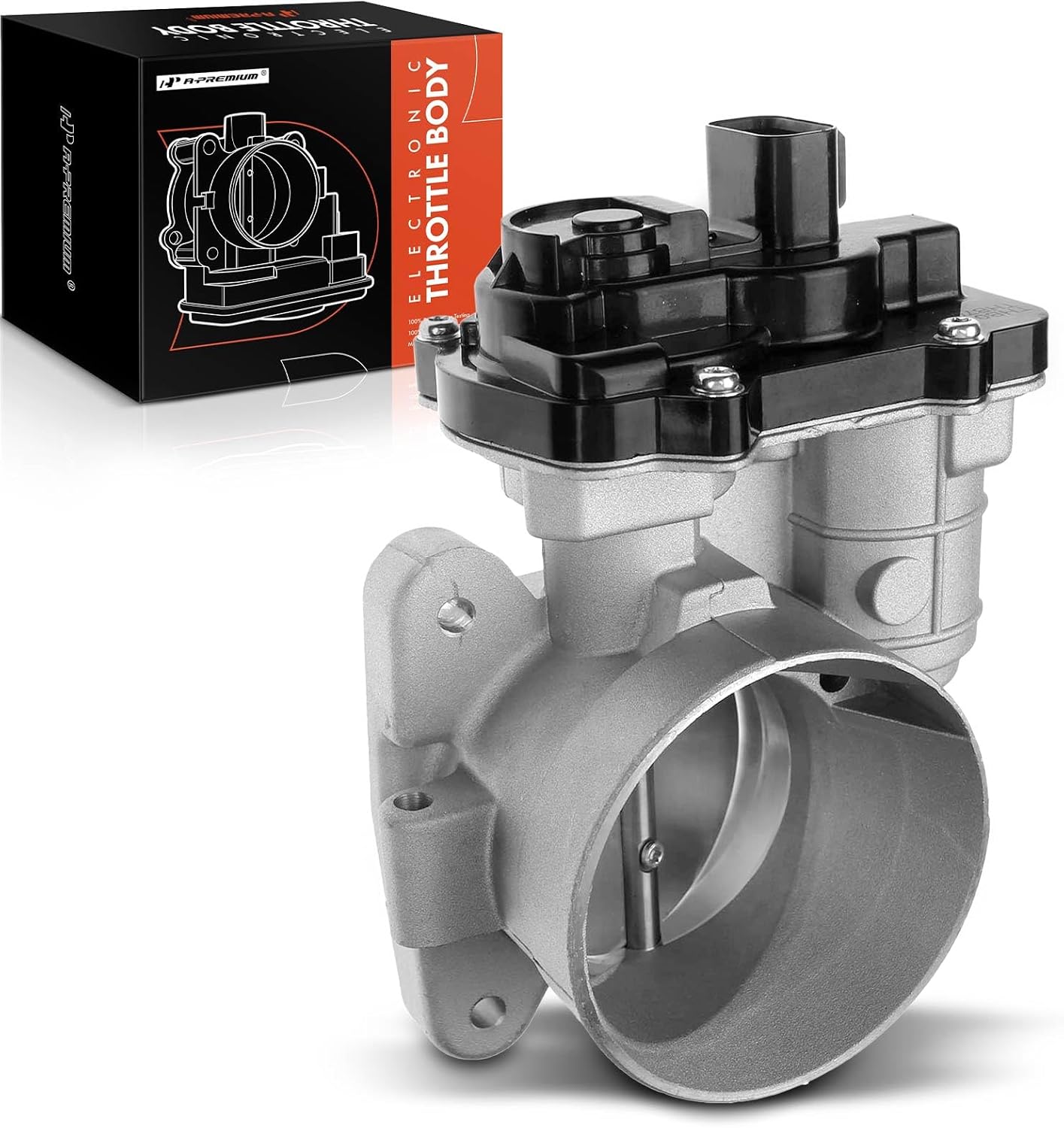 A-Premium Electronic Throttle Body Compatible with Chevrolet & GMC Silverado Sierra 2500 3500 2003-2006, C-Seires Kodiak, Avalanche, Suburban, V8 8.1L, Replace# 12679526