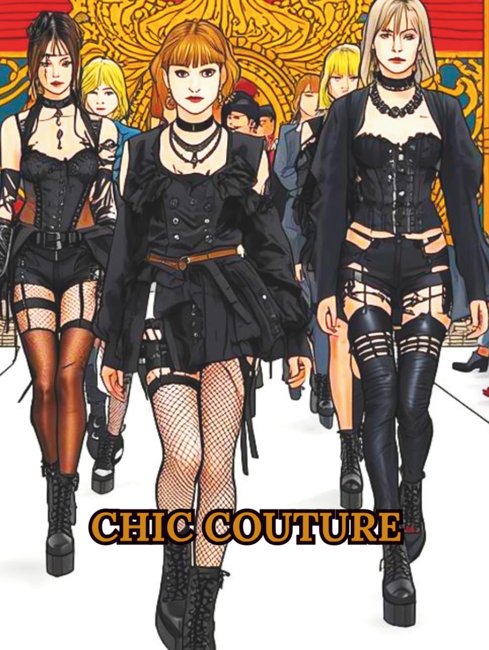 CHIC COUTURE: A Chic Couture Colouring Book (AVANT GARDE HAUTE COUTURE)