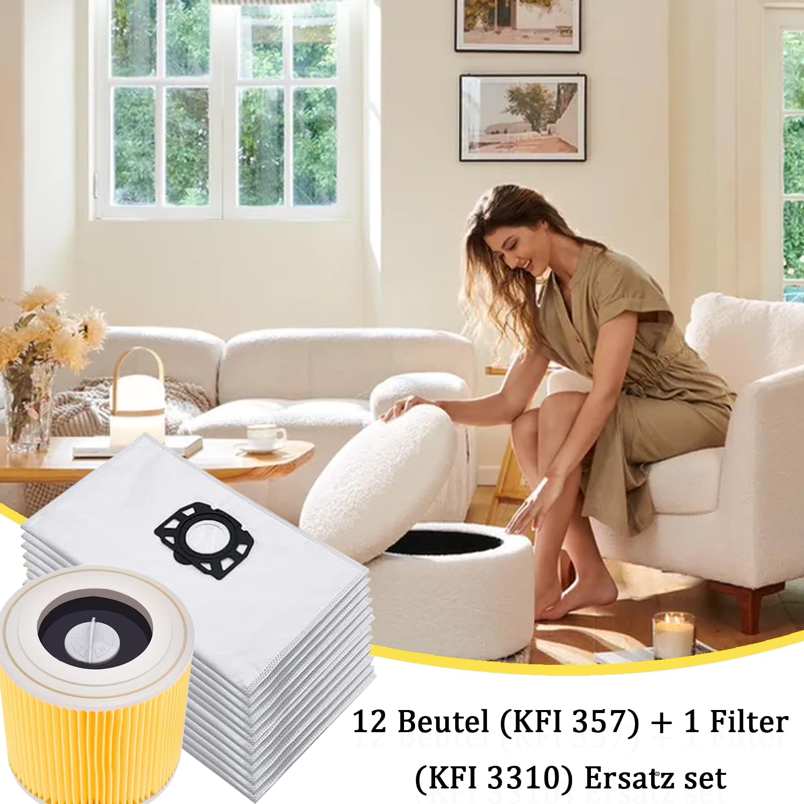 Karcher stofzuigerzak voor WD 2 Plus / WD 3 (4 stuks) - BCC.nl Karcher stofzuigerzak voor WD 2 Plus / WD 3 (4 stuks) - BCC.nl