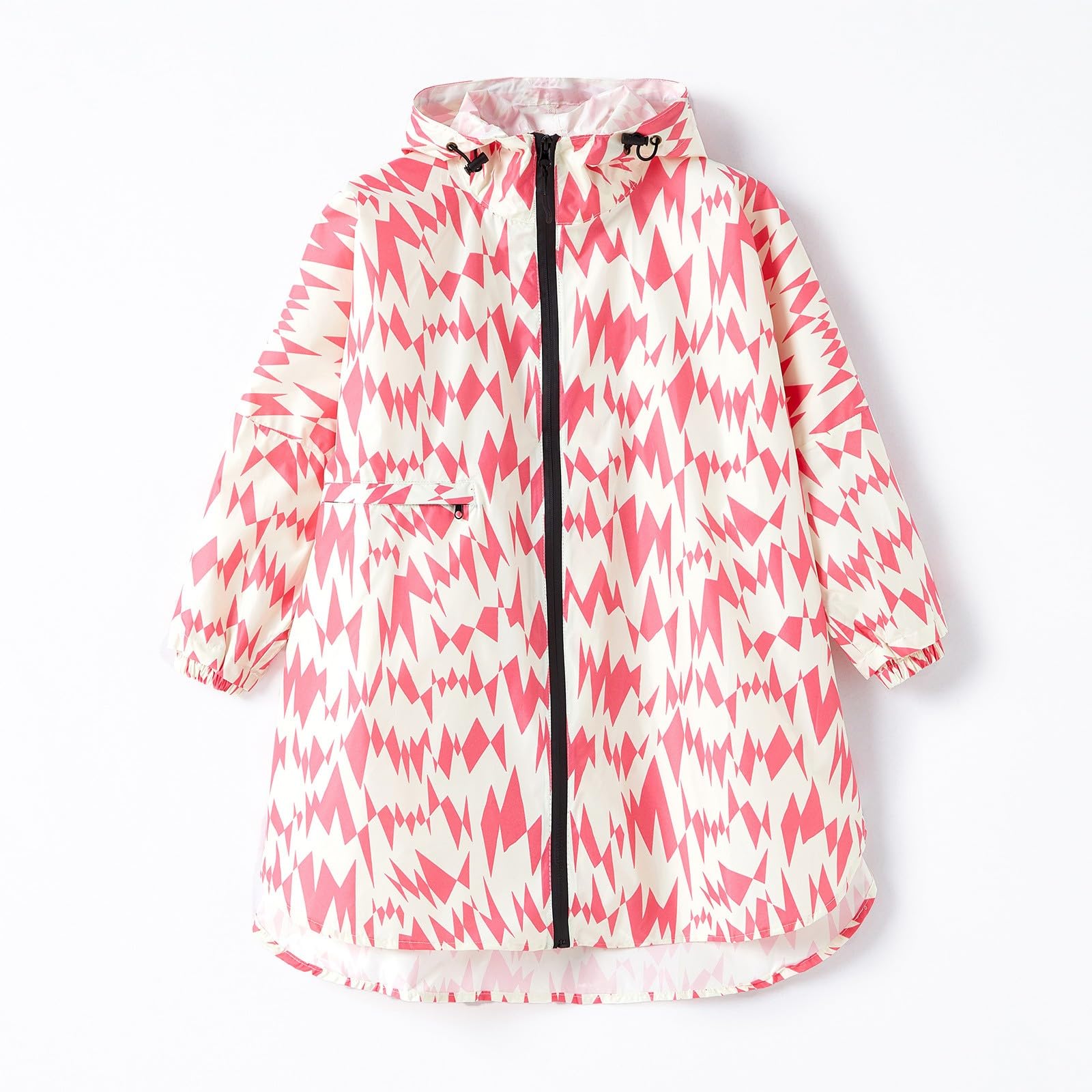 Cape De Pluie Enfant,ImperméAble LéGer à Capuche Et Poches Pour Filles IdéAl Pour Les ActivitéS Scolaires Et De Plein Air De 3 à 14 Ans
