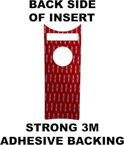 Miniatura 4 de Kustom Cycle Parts Aftermarket - Inserto de consola de plástico con aspecto de puntada de diamante, compatible con Harley Davidson Road King Dash