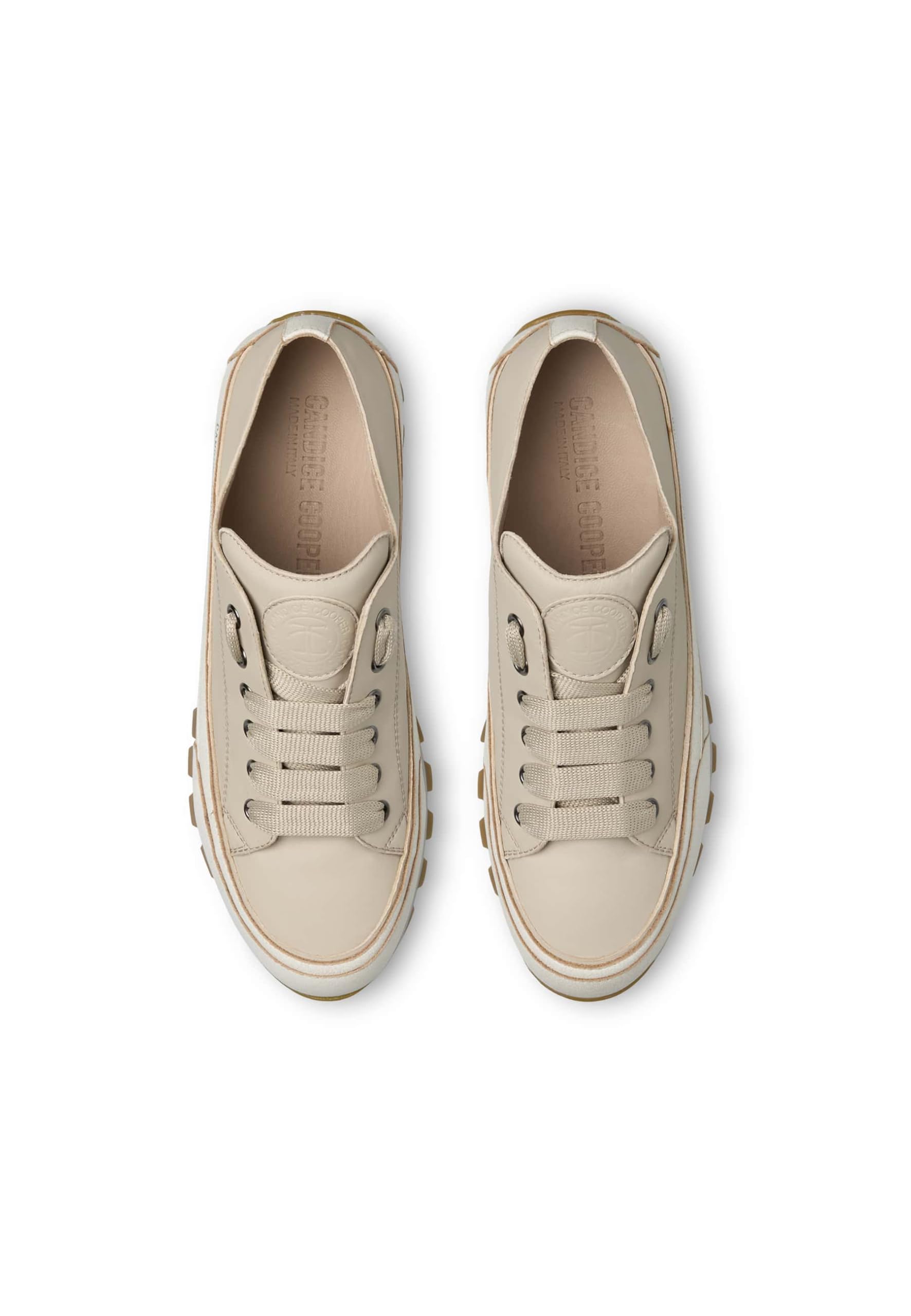 Candice Cooper Zapatillas Deportivas de Piel tamponada y Ante