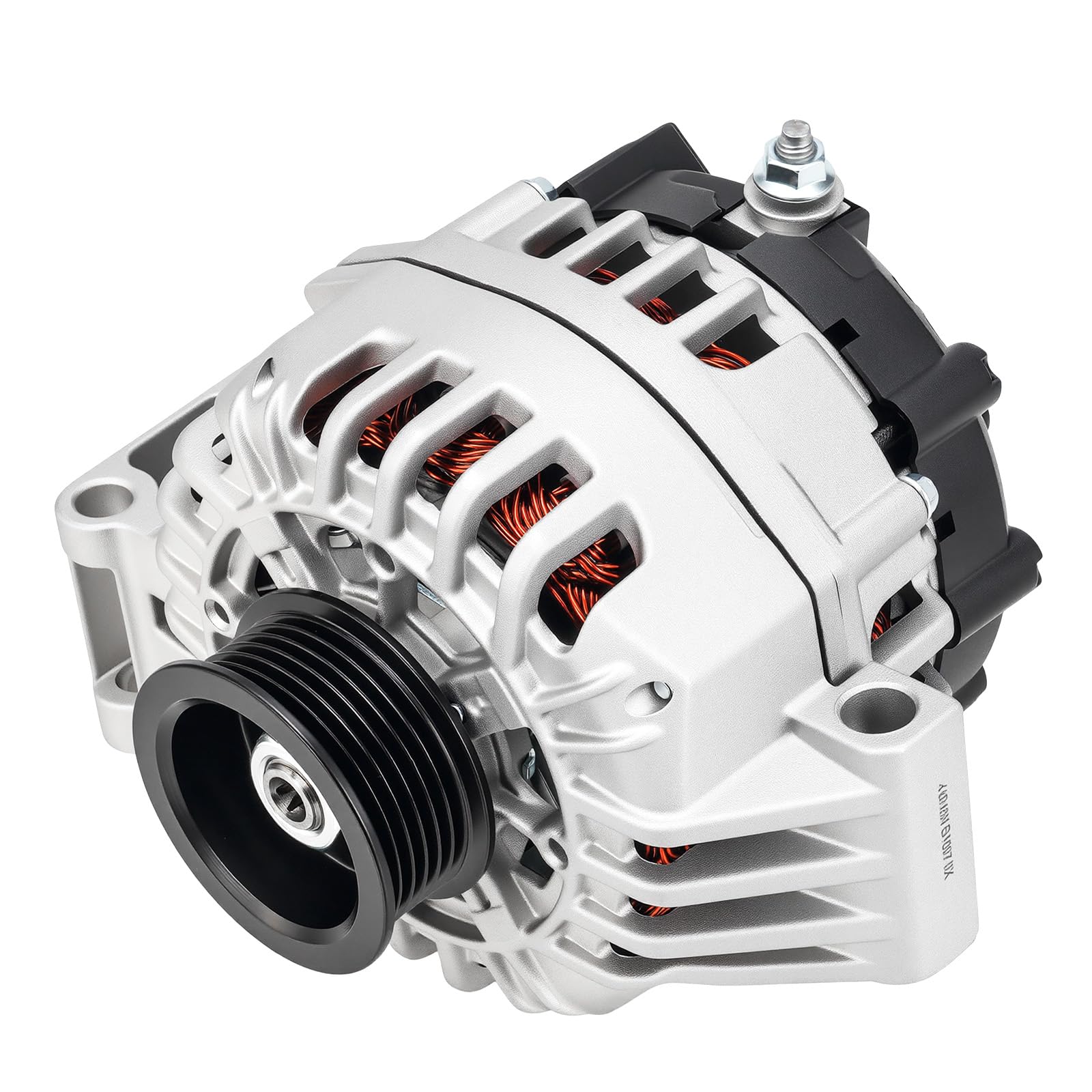 PHILTOP New Alternator Compatible With 2006 Hummer H3(130 Amp) 11147N 12V CW 6-Groove Pulley