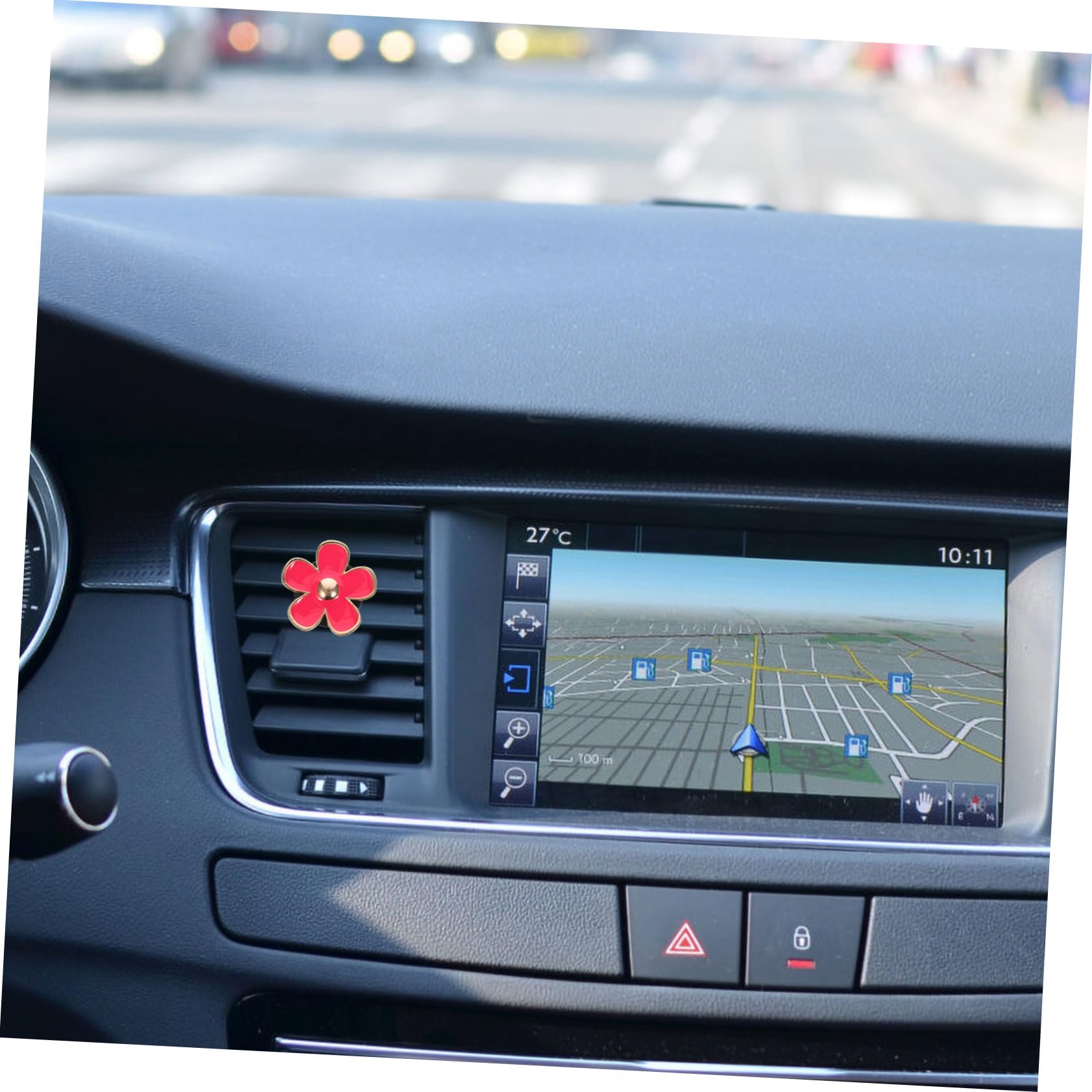 SOLUSTRE 30stücke Teiliges Auto Luftventil Clips Im Daisy-design Stilvolle Auto-innenraum Dekoration Und Duftclips Für Frauen Passend Für Fahrzeugmodelle