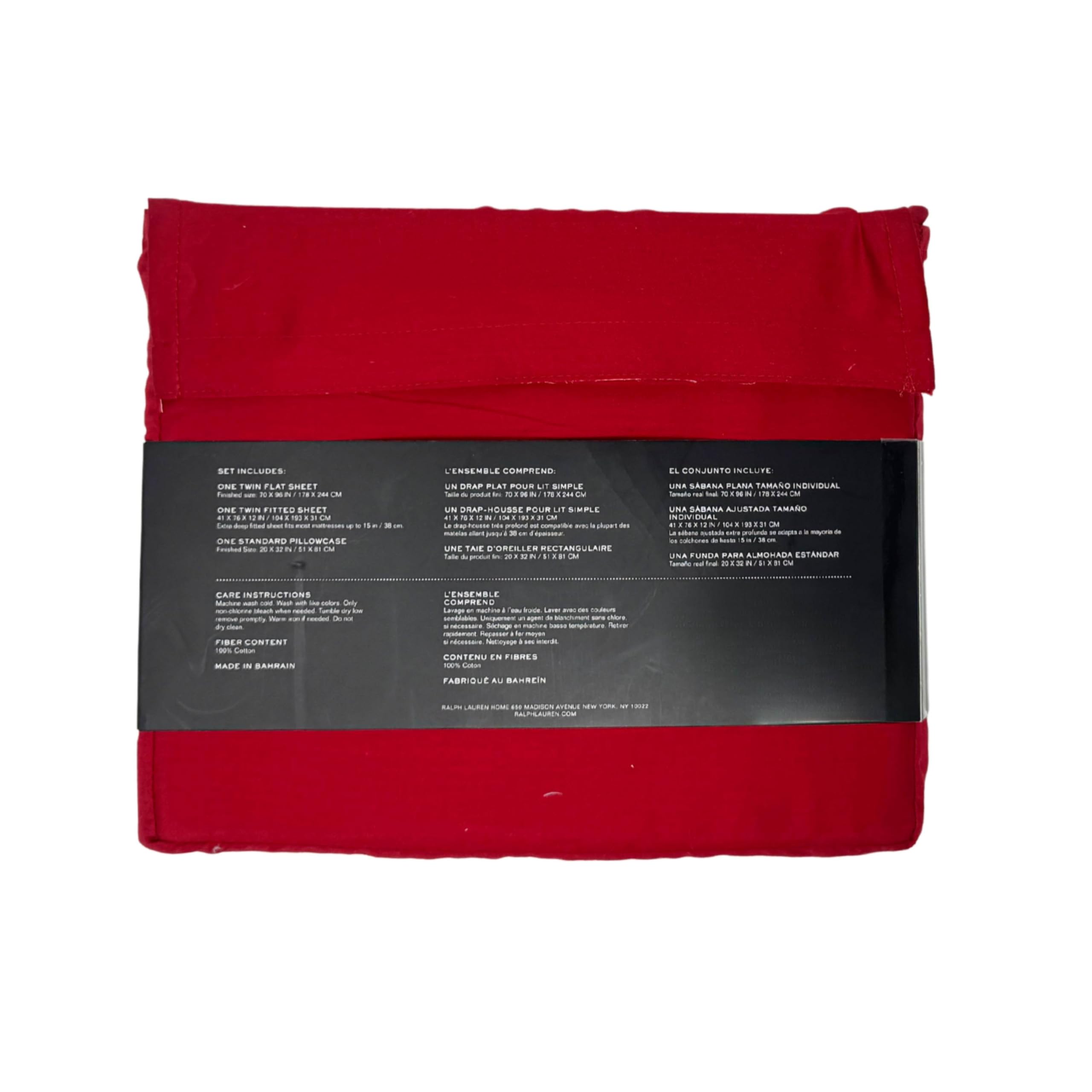 最終価格 最新 Ralph Lauren Chino Sheet Twin Flat Ralph Lauren